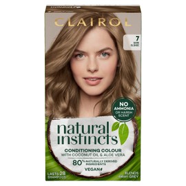 Clairol Natural Instincts Semi-Permanent No Ammonia Hair Dye, 7 Dark Blonde