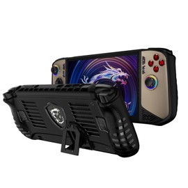 MSI Claw 8 AI+ Protective Case with Stand, TPU Mosasa, Scratch-Resistant, Durable, Shockproof, Non-Slip, Full Protective Cover, Anti-Slip, Anti-Scratch, Compatible with MSI Claw 8 AI+
