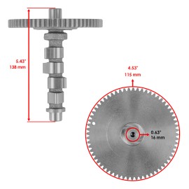 Caltric Camshaft Assembly fits Kawasaki Mule 2510 KAF620A 1994 1995 1996 1997 1998-2000