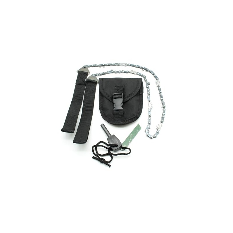 TMAX Pocket Chainsaw 24 Inch Long Chain & FREE Fire