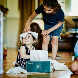 Facial Tissues, 4-Ply, 400 Sheets Per Box For Home Office Camp Native Wood Pulp Fiber Material, NOT In Box (10 Packs 4000 Sheets)