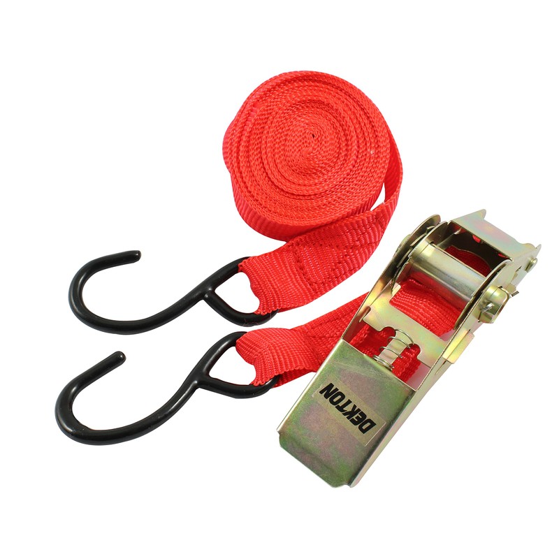 Dekton Ratchet Tie Down - 25ft Long, 1" Strap, Ideal