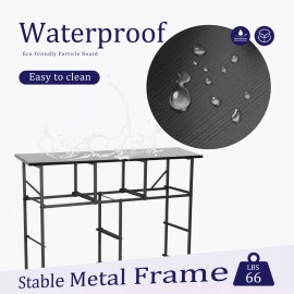 DUMOS 9 Drawer Fabric Dresser Storage Tower Organizer Unit for Bedroom Closet Cabinet - Gray