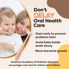 Extra Soft Toddler Toothbrush , Toddler toothbrushes 1-2 Toothhugger High Efficient 3 Sides Baby Toothbrush 12 months and up, Infant Toothbrush, Toddler Toothbrushes 1-3, Baby Toothbrush (1 Pack)