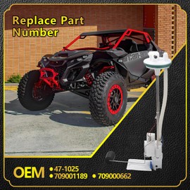 Fuel Pump Module For Can-Am 2016-2021 Defender HD10 HD8 HD5(include Max condition), Replace #709000662, 709001189, 47-1025