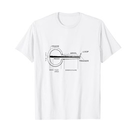 Jew Mouth Harp Jaw Harp Bass T-Shirt