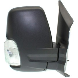 Passenger Right Side Door Mirror Power Adjustment and Heated Glass With BLIS (Blind Spot Sensor) Signal Light Manual Folding for Ford Transit T150 T250 T350 T350HD from 2010 to Onward