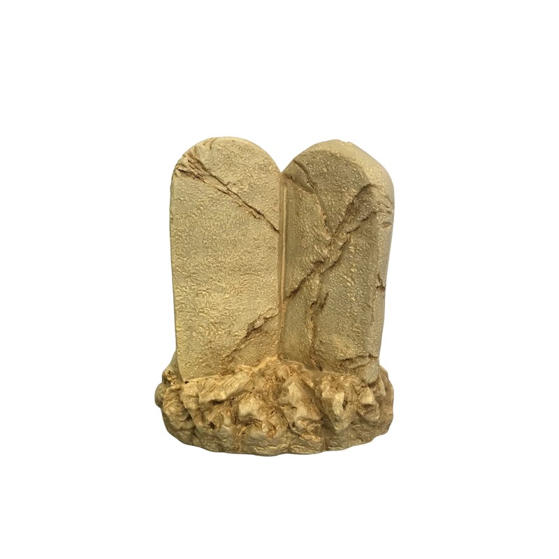 3 ARCHES USA The Ten Commandments Tabletop Decor Stone Replica