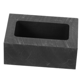 CORHAD Graphite Crucible Ingot Mold for Metal Smelting and Refining High Temperature Resistant with Efficient Thermal Conductivity Precision Casting Graphite Smelting Crucibles for Alloys
