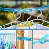 MIXNEX 1 Pack Retractable Portable Clothesline for Travel - Durable