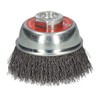 Metabo 623715000 Steel-Wire Cup Brush, Green, 75 mm M14