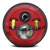 Eagle Lights 7 inch Round Red LED Projection Headlight for