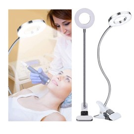 ZJchao USB Beauty Lamp - Permanent Portable USB LED Eye Light - Eyebrow Light Beauty Eyelash Lamp, for Aesthetic Salon SPA