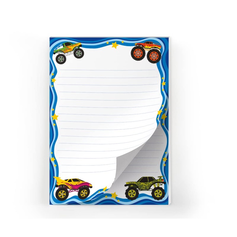 Letter Paper Set Letter Pad with Envelope for Kids Monster