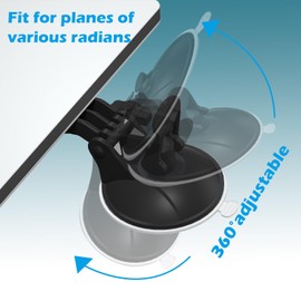 Starlink Mini Roof Mount, Starlink Mini Suction Cup Mount, Starlink Mini Car Mount with Adapter for Sunroof/Front/Rear Window/Roof (White)