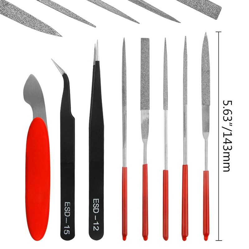 BXQINLENX Professional 26 PCS Gundam Model Tools Kit Modeler Basic