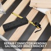7 Pcs Metal Brackets for Wood, Joining, Perforated Connecting, Mending,