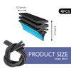 Merdege Pack of 4 Wiper Blade Refill, Car Modification Accessories,