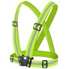 DRESBE Reflective Vest Gear Unisex Warning Vests Adjustable Laser Safety