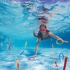 ieron 5 Pieces Pool Diving Sticks Pool Diving Training Props