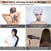Gorro de Secado de Cabello de Malla Ajustable para Peinar