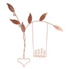 Wall Swing Sculpture Metal Romantic Stress Relief Handcrafted Wall Art