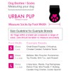 UrbanPup Pink Hearts Pet Socks (Large - Dog Foot Width: