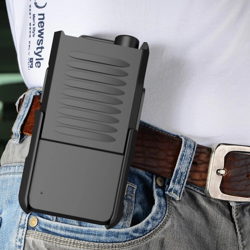 Siyata SD7 MCPTT Handset Wireless ProTech Belt Clip Holster for