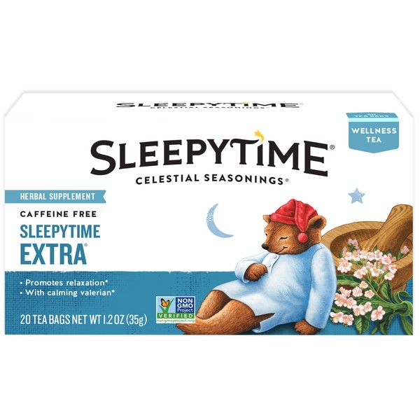 Celestial Seasonings Tea Sleepytime Extra, 20-count (Pack of6)