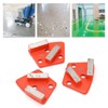 3Pcs Diamond Grinding Shoes Trapezoid Concrete Aggreesive Cutting 2 Long