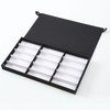 15 Grids Sunglasses Organizer Nylon Cloth Multifunctional Jewelry Eyeglass Storage