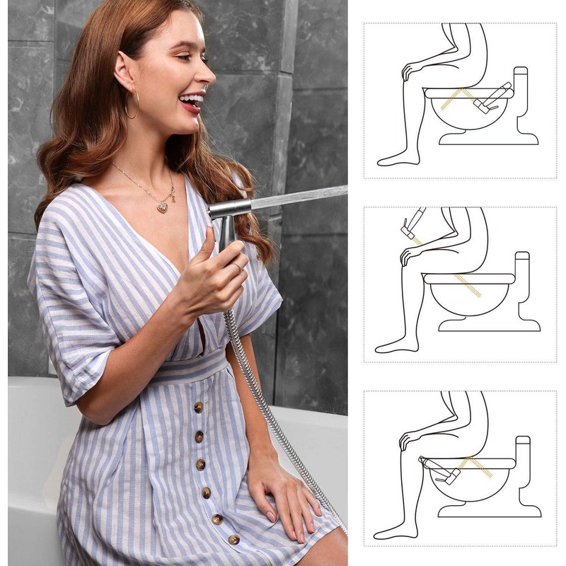 Sink Sprayer Hose Attachment for Faucet, Faucet Head Replacement with