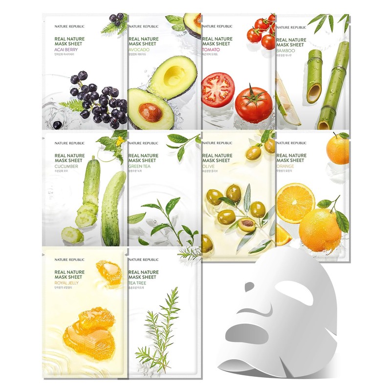 NATURE REPUBLIC Real Nature Mask 14 Variety