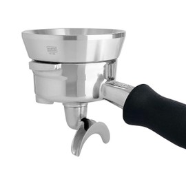 scarlet espresso Precision Funnel "Barista Cono Grande 58.5 mm" Stainless Steel for Portafilter Dosing Funnel for Ground Coffee