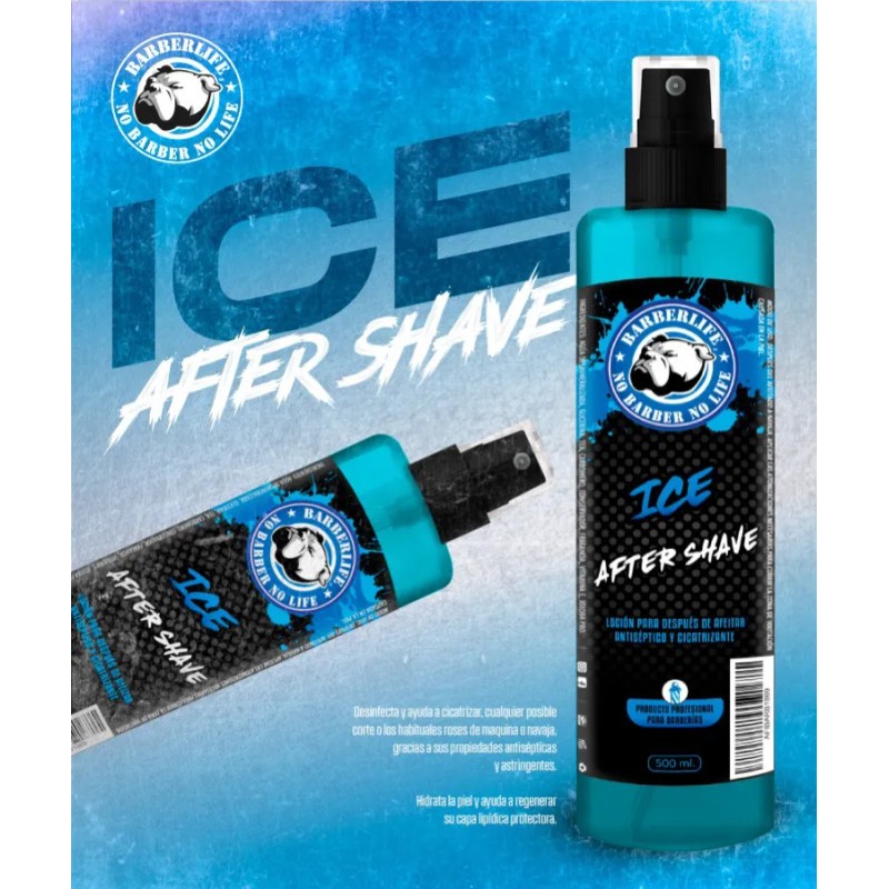 Kit Barberlife 6pz Shaving, Locion, Cool, Talco, Cera, Papel