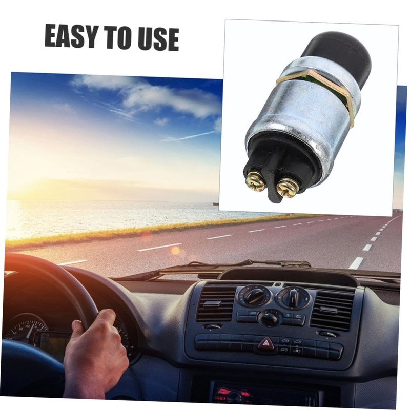 BUGUUYO Push Button Car Horn Switch Starter Button for Cars
