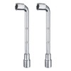 HARFINGTON 2pcs L Shaped Angled Hex Socket Wrench 8mm 45#
