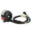 BIUGERCN Motorcycle Switch shutdown button ATV Kill Switch Horn 12v