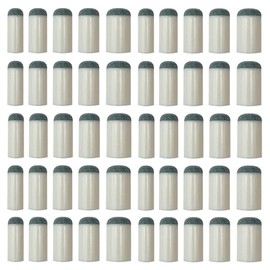 Wanfoou Cue Tips Replacements, 50 Pcs Billiard Cue Tips Replacement Bulk, Pool Cue Tips Slip-On Assorted 5 Sizes Billiard Cue Tips Replacement Bulk (9mm, 10mm, 11mm, 12mm, 13mm)