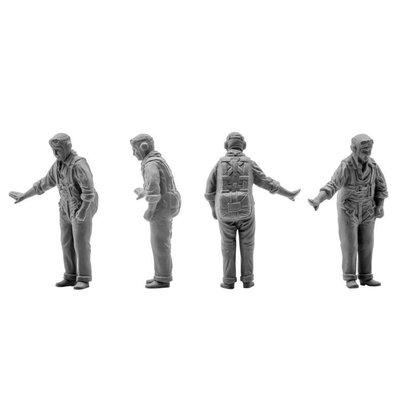 ICM ICM48083 48083 - USAAF Pilots und Ground Personnel 1941-1945