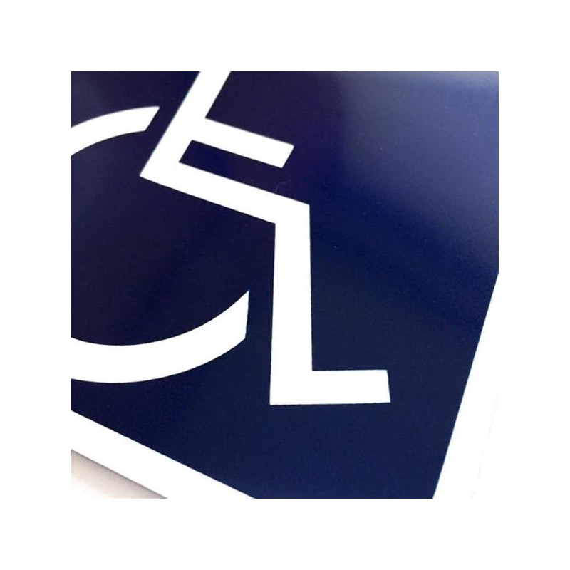 Magnet Type Wheelchair Mark