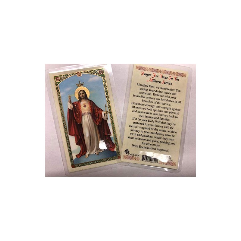 Holy Prayer Cards for Prayer for Those in The Military