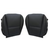 Vigoraze Driver & Passenger Bottom Replacement Seat Cover Black Compatible