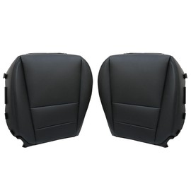 Vigoraze Driver & Passenger Bottom Replacement Seat Cover Black Compatible with Acura MDX 2007 2008 2009 2010 2011 2012