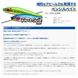 Blue Blue Force Guyle 160F #01 Blue 160mm / 50g