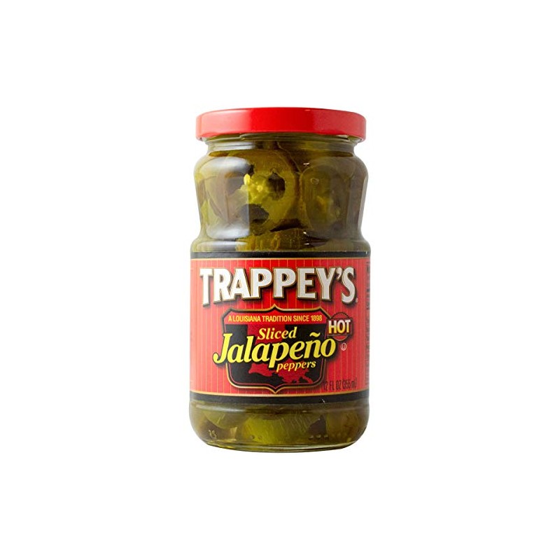 Trappey's Sliced Jalapeno Peppers | 12 Fl Oz | Pack