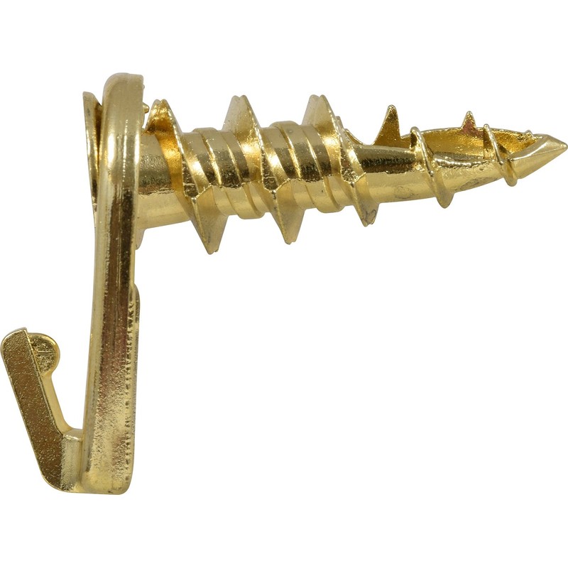 Hillman 122403 Small Self-Drilling White Wall Driller Picture Hangers 50lbs