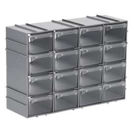 Expandable 16 Compartment Storage Box Drawers Organiser Small Parts Storage Box Assortment Boxes