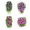 Artificial Flower Wreath Wreath with Lilacs Hyacinths Hydrangeas Spring Summer