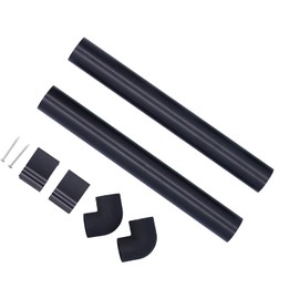 Jenngaoo 32 mm Gutter Pipe Greenhouse Rain Water Barrel Downpipe Gutter Set Greenhouse Supplies